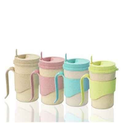 Eco Friendly Biodegradable Wheat Straw Coffee Mug Corporate Gifts Singapore