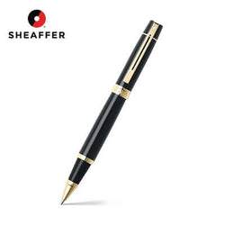 Sheaffer® 300 Glossy Black with Gold Trims Rollerball Pen