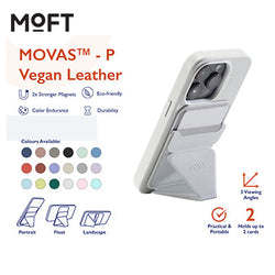 MOFT Snap-On Phone Stand & Wallet MOVAS™(Magnetic Charging Compatible)