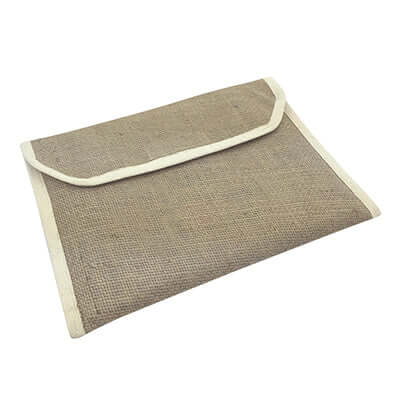 Eco Friendly A4 Jute Document Folder Corporate Gifts Singapore