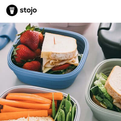 Stojo Silicone Collapsible Snack box, 24oz (0.7L) Corporate Gifts Singapore