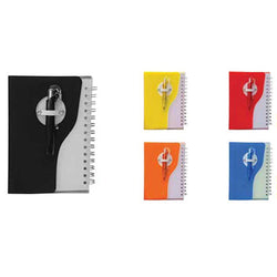 Plastic Cover Notebook with Promotion Pen Corporate Gifts Singapore