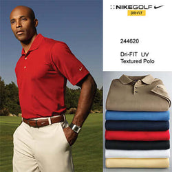 Nike Golf Tech Men Basic Dri-FIT UV Textured Polo Shirt Corporate Gifts Singapore