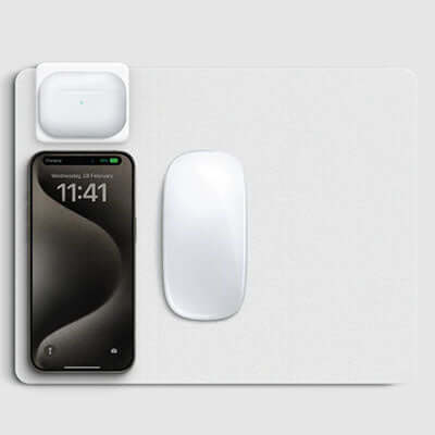 Momax Q.Mouse Pad 3 Wireless Charging Mouse Pad 30W Corporate Gifts Singapore