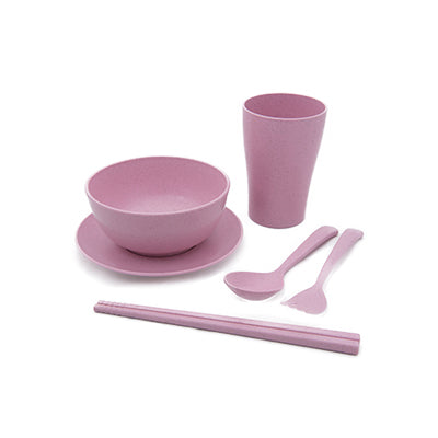 Eco Friendly Wheat Straw Cutlery Gift Set Corporate Gifts Singapore