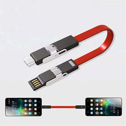4 in 1 Magnetic Keychain USB Charging Cable Corporate Gifts Singapore