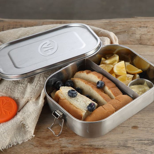 Stainless Steel Food Container Lunch Box with Compartment Corporate Gifts Singapore