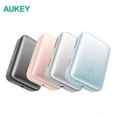 Aukey PB-Y55 Spark Mini 10000mAh Compact Fast Charging Power Bank with 20W PD Corporate Gifts Singapore