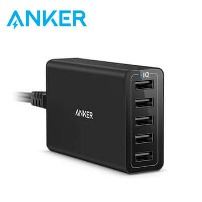 Anker PowerPort 5 40W 5-Port USB Charger Corporate Gifts Singapore