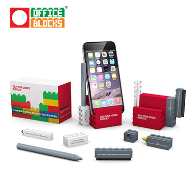 Office Blocks 6 in 1 Phone Stand Set Corporate Gifts Singapore