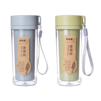 Eco-Friendly Wheat Straw Bottle with Strap Corporate Gifts Singapore