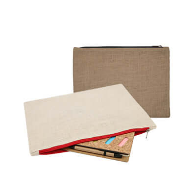 Eco Friendly Jute and Canvas Pouch Corporate Gifts Singapore