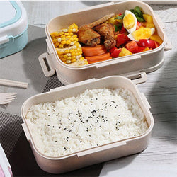 Eco-Friendly Wheat Fiber Lunch Box, - No divider Corporate Gifts Singapore