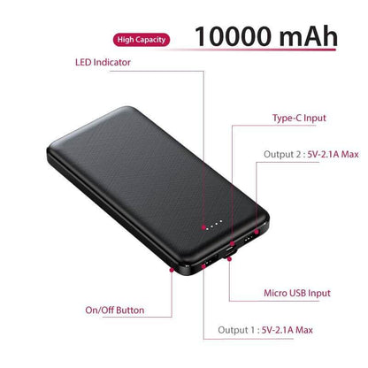 10000mAh Econpower Power Bank - Giftmart.sg