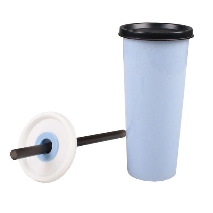 Organic Wheat Fiber Mug With Straw Corporate Gifts Singapore