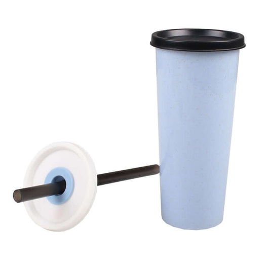 Organic Wheat Fiber Mug With Straw Corporate Gifts Singapore