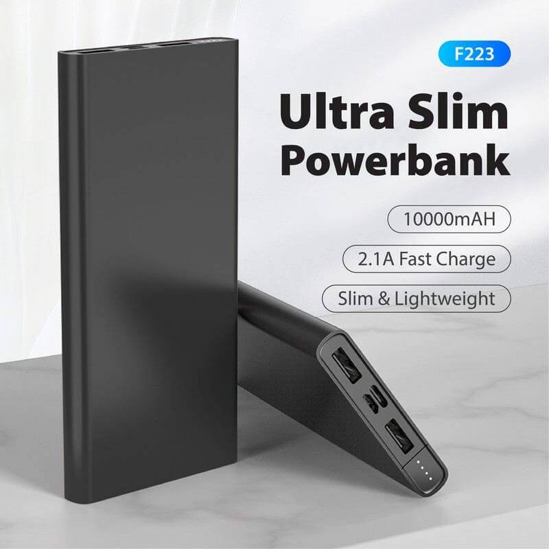 10000mAh Ultra Slim Econpower Power Bank - Giftmart.sg