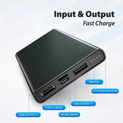 10000mAh Ultra Slim Econpower Power Bank - Giftmart.sg