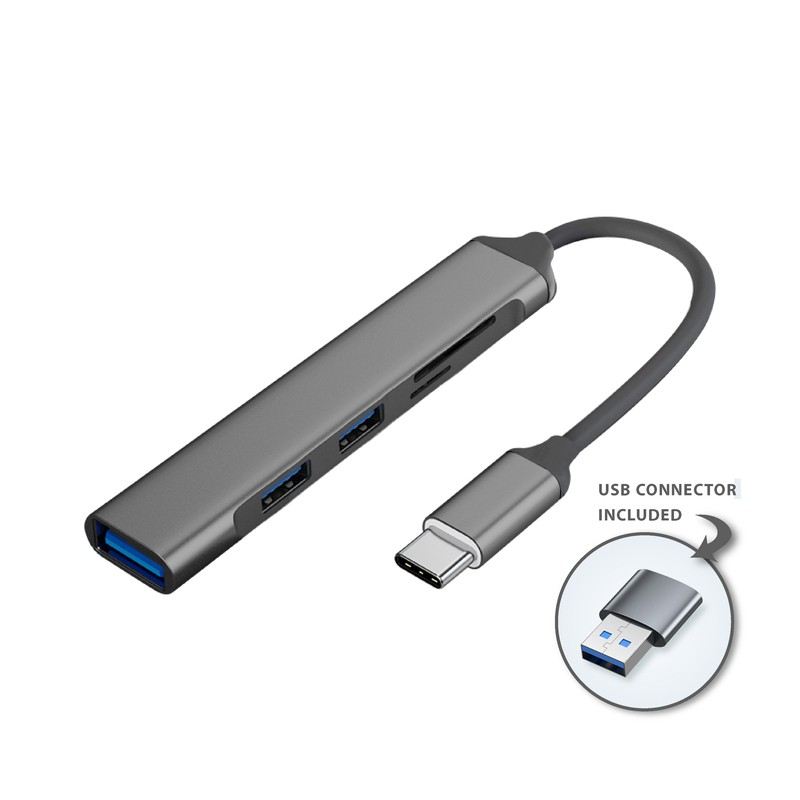 Ultra Slim 5 Ports USB Hub Corporate Gifts Singapore