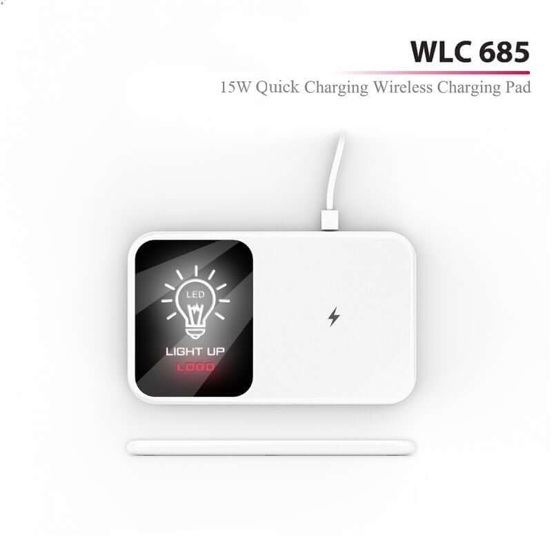 15W Quick Charge Airglow Wireless Charger Corporate Gifts Singapore