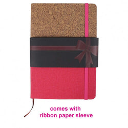 PU Notebook with Cork Design Corporate Gifts Singapore