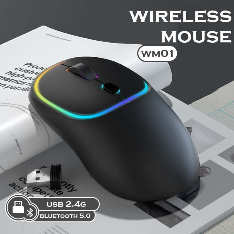 Rechargeable Wireless Mouse with Ergonomic Stressless Gripping Corporate Gifts Singapore