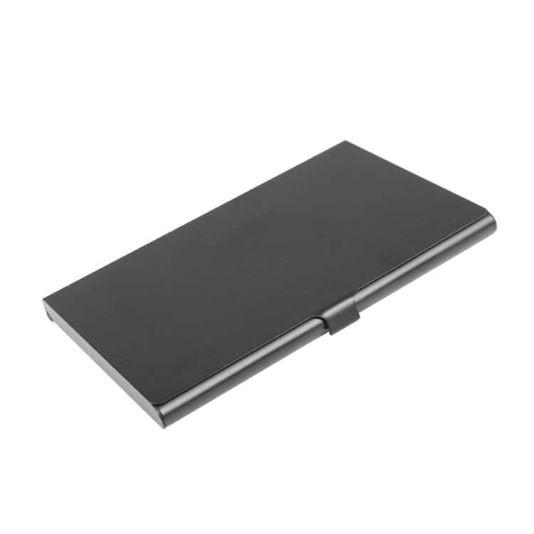Black Aluminium Name Card Holder Corporate Gifts Singapore