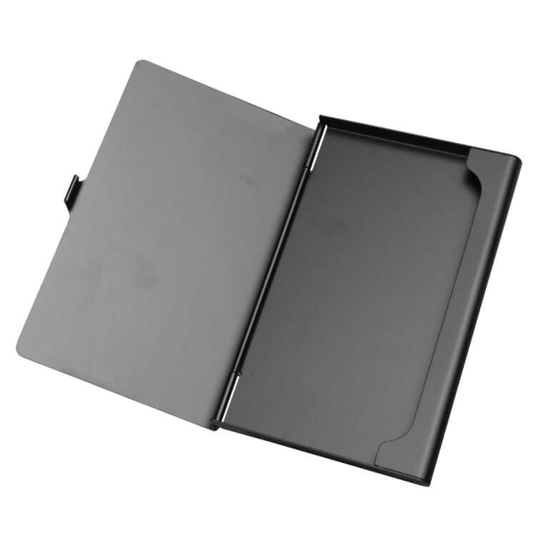 Black Aluminium Name Card Holder Corporate Gifts Singapore