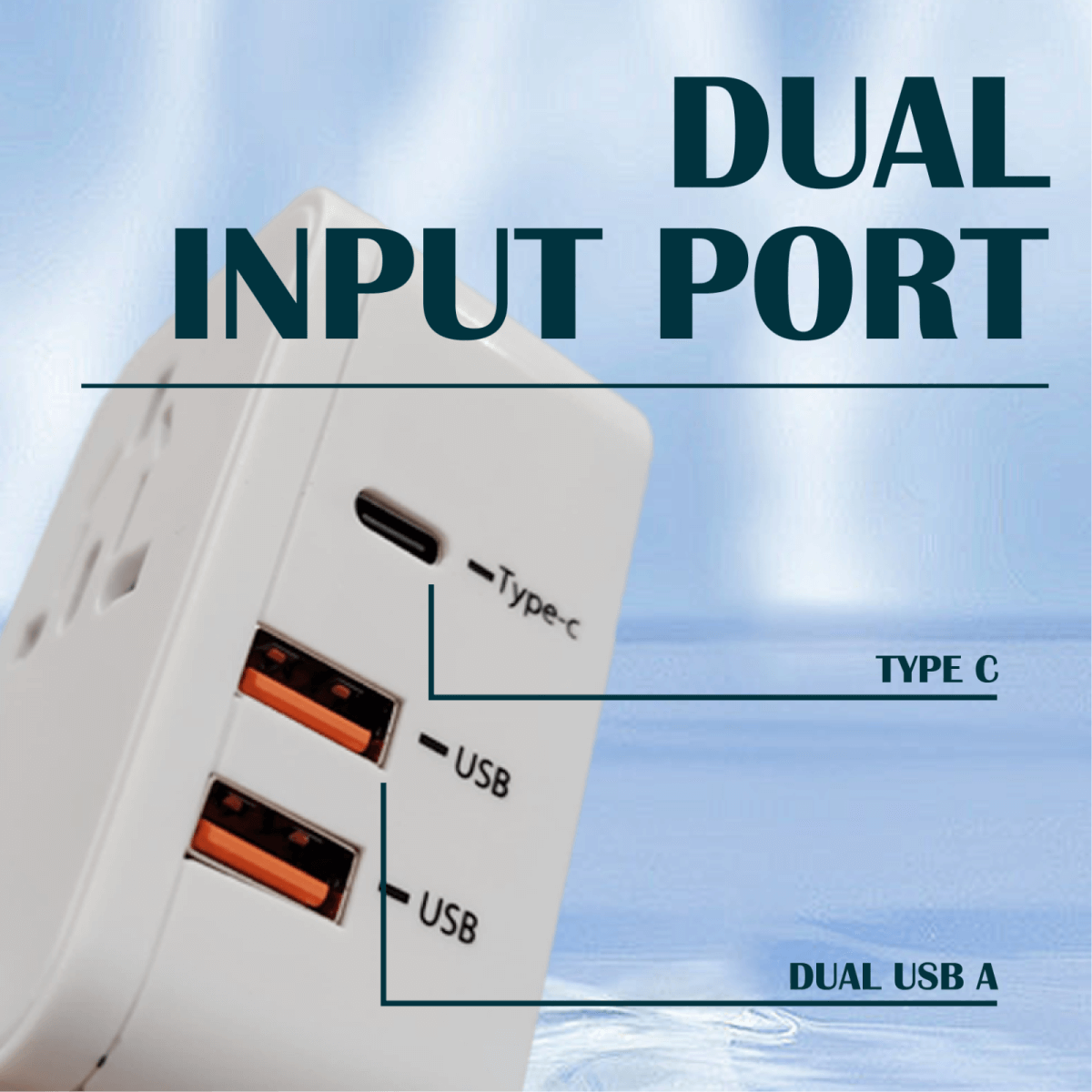 Travel Adaptor With PD20W Quick Charge Corporate Gifts Singapore