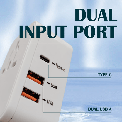 Travel Adaptor With PD20W Quick Charge Corporate Gifts Singapore