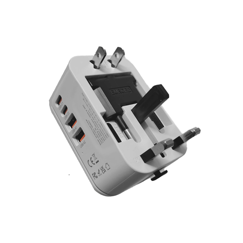 World Travel Adaptor With PD20W Quick Charge Corporate Gifts Singapore