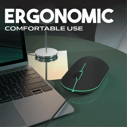 1000 DPI High Performance USB Mouse with Ergonomic Design - Giftmart.sg