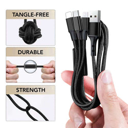 3 IN 2 Fast Charging Cable Corporate Gifts Singapore