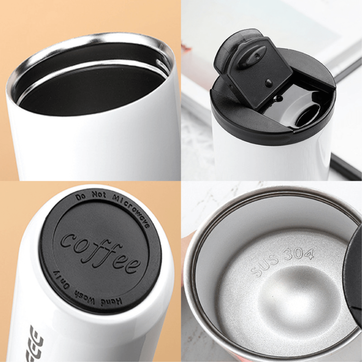 Simply 400ml Vacuum Coffee Mug Corporate Gifts Singapore