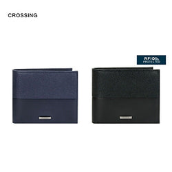 Crossing Infinite Bi-Fold Leather Wallet RFID Corporate Gifts Singapore