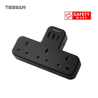 TESSAN Multi-Ports Extension Wall Plug Corporate Gifts Singapore