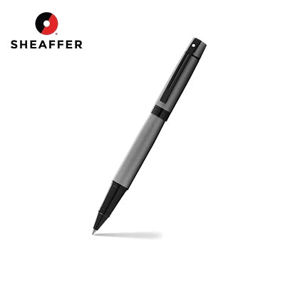 Sheaffer® 300 Matte Gray Rollerball Pen With Black Trims