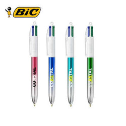 BIC 4 Colours Bicolor Ballpoint Pen Corporate Gift Singapore