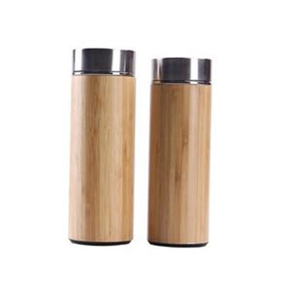 Eco Friendly Bamboo and Stainless Steel Insulated Flask Corporate Gifts Singapore