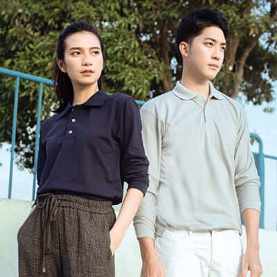 North Harbour 24400 Long Sleeve Soft-Touch Polo T-Shirt Corporate Gifts Singapore