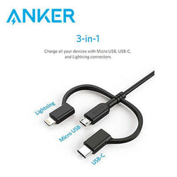 Anker PowerLine II 3-in-1 Cable Corporate Gifts Singapore