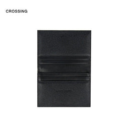 Crossing Elite Leather Leather Card Case With Magnet Closure RFID Corporate Gifts Singapore