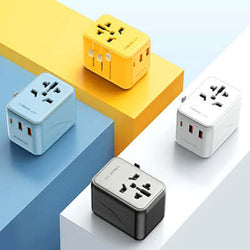 Momax 1-World 3-Port Travel Charger 20W Corporate Gifts Singapore