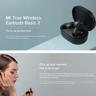 Xiaomi Mi True Wireless Earbuds Basic 2 Corporate Gifts Singapore