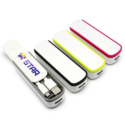 Mini Power Bank with in-Built Cable Corporate Gifts Singapore