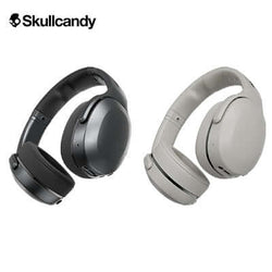 Skullcandy Crusher® 540 Active Wireless Over-Ear Headphones in black and beige, ideal corporate gift for fitness enthusiasts.