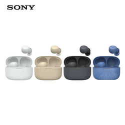 Sony Truly Wireless Earbuds WF-LS900N in four colors with charging cases, perfect for corporate gift.