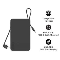 Momax 1-Power Vital+ Power Bank 20000mAh With 2 Built-In USB-C Cables Corporate Gifts Singapore