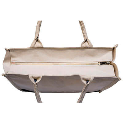 Laminated Canvas Bag with Zip Corporate Gifts Singapore
