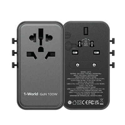 Momax 1-World Universal 4-Port Travel GaN Charger 100W Corporate Gifts Singapore